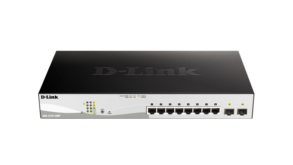 D-Link DGS-1210-10MP/E switch Managed L2 Gigabit Ethernet – 1