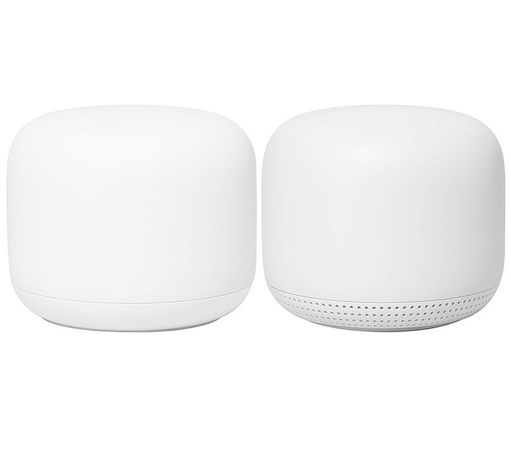 Google Nest Wifi draadloze router Gigabit Ethernet Dual-band (2.4 GHz / 5 GHz) 4G Wit – 0