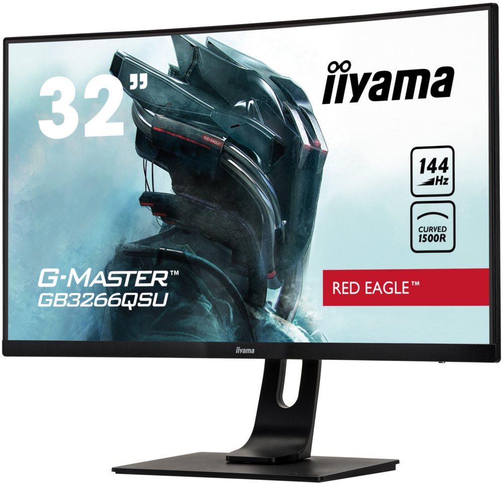 iiyama G-MASTER GB3266QSU-B1 LED display 80 cm (31.5″) 2560 x 1440 Pixels Quad HD Zwart – 3