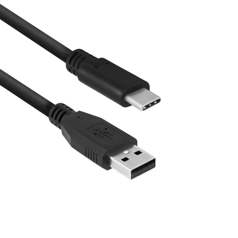 ACT AC7370 USB-kabel 1 m USB 3.2 Gen 1 (3.1 Gen 1) USB C USB A Zwart – 0
