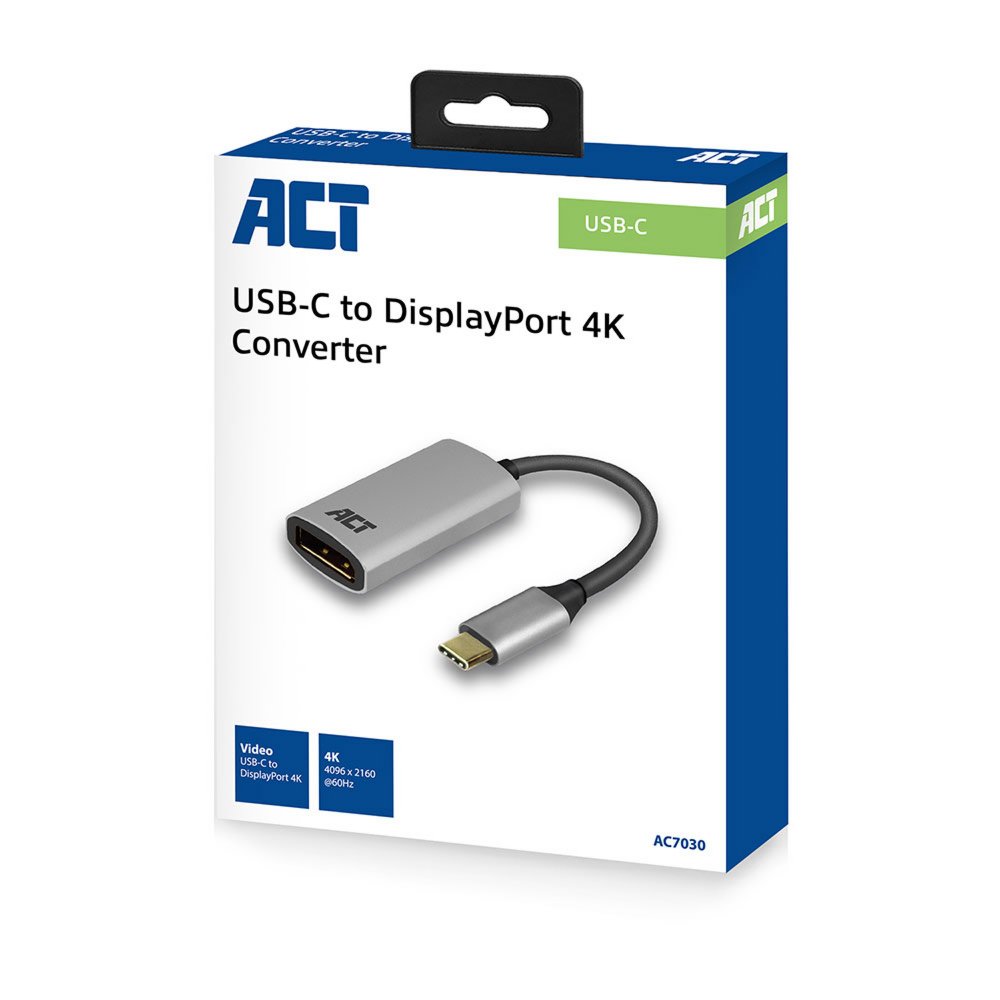 ACT AC7030 USB-C naar DisplayPort adapter – 3