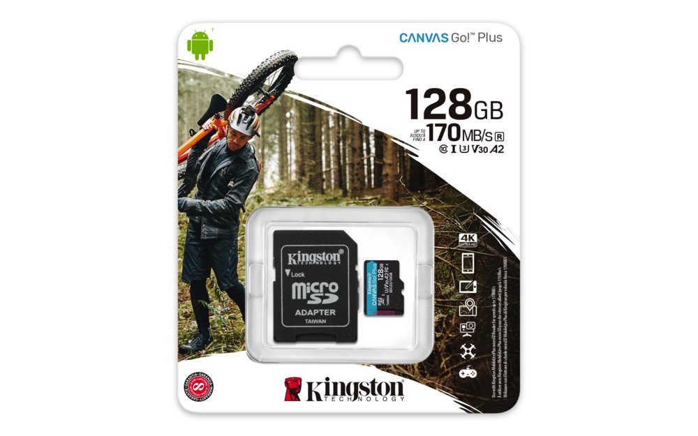 Kingston Technology Canvas Go! Plus 128 GB MicroSD UHS-I Klasse 10 – 2