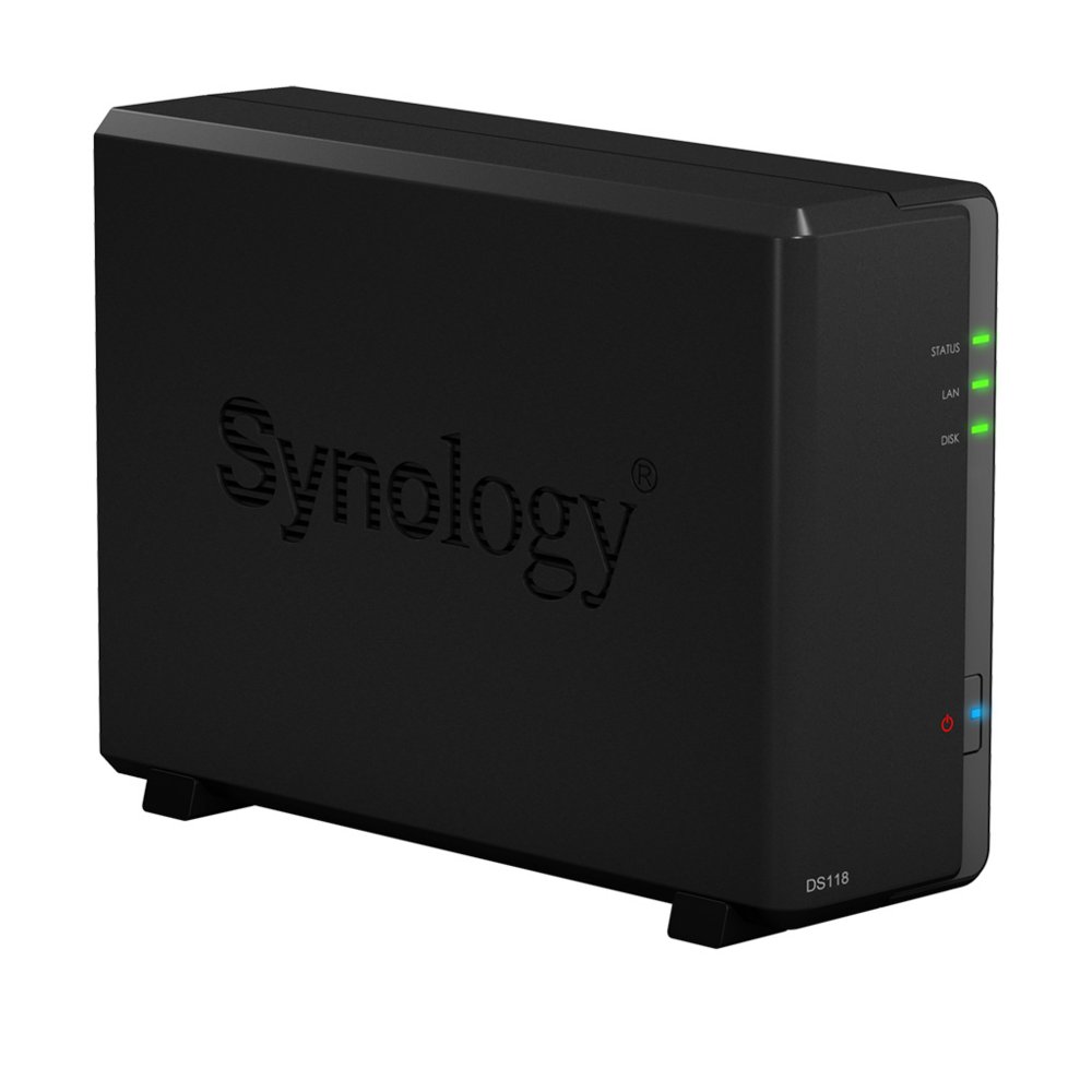 Synology DiskStation DS118 data-opslag-server NAS Compact Ethernet LAN Zwart RTD1296 – 6