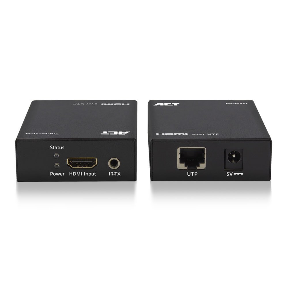 ACT AC7810 HDMI Extender set via een enkele UTP kabel, max. 60m, met IR-set – 3