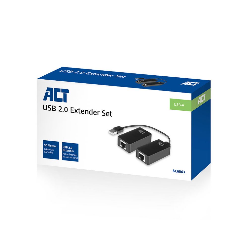 ACT AC6063 USB Extender set over UTP, tot 50 meter – 4