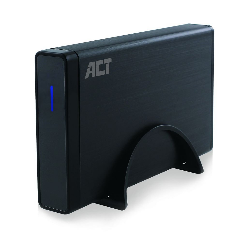 ACT AC1410 behuizing voor opslagstations HDD-behuizing Zwart 3.5″ – 0