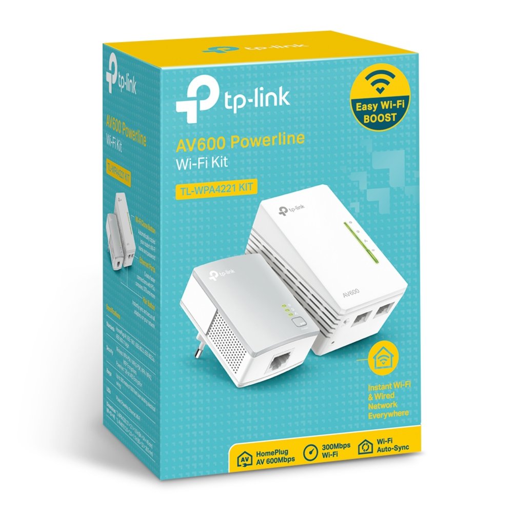 TP-Link 300Mbps AV600 Wifi Powerline-extender Starterskit – 3