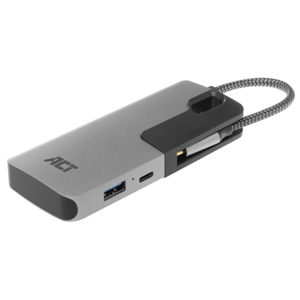 ACT AC7052 USB-C Hub 3 port met cardreader en PD pass through – 3