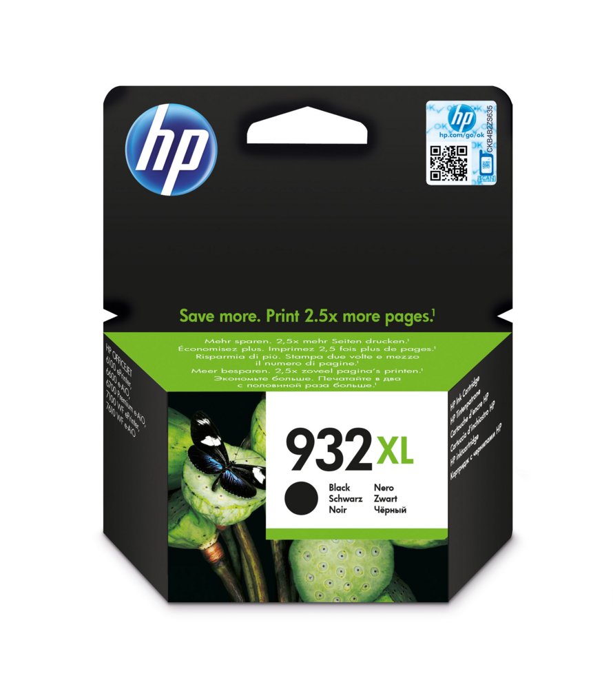 HP 932XL originele high-capacity zwarte inktcartridge – 0