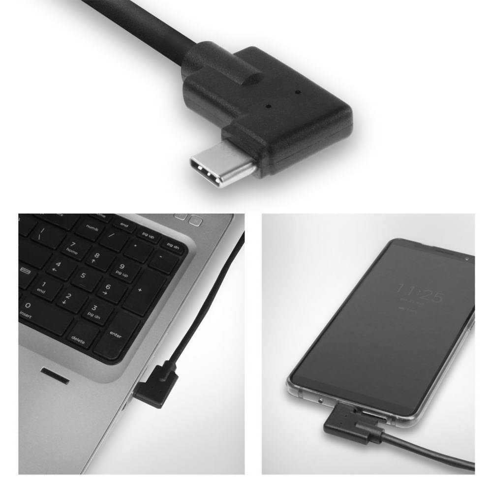ACT AC7406 USB-kabel 1 m USB 3.2 Gen 1 (3.1 Gen 1) USB C Zwart – 1