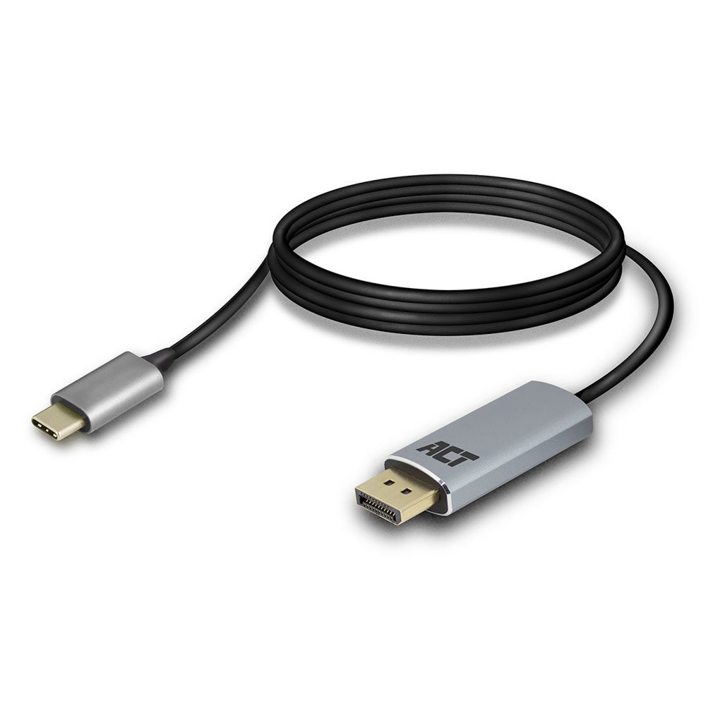 ACT AC7035 USB-C naar DisplayPort kabel 1,8 meter – 0