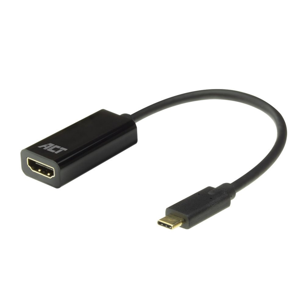 ACT AC7310 video kabel adapter 0,15 m USB Type-C HDMI Type A (Standaard) Zwart – 0