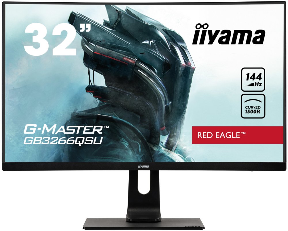 iiyama G-MASTER GB3266QSU-B1 LED display 80 cm (31.5″) 2560 x 1440 Pixels Quad HD Zwart – 0