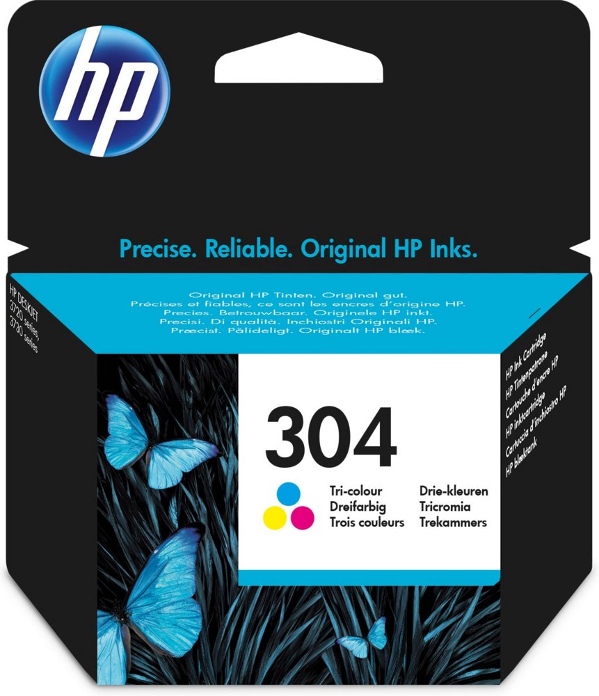 Inkt HP 304 (N9K05AE) Color Orgineel – 0
