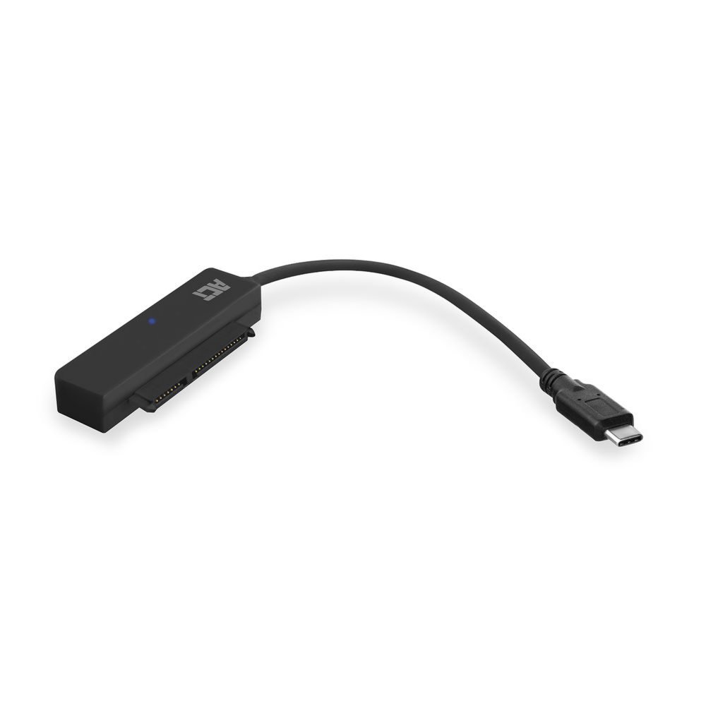 ACT AC1525 tussenstuk voor kabels USB Type-C SATA 7-pin + 15pin Zwart – 0