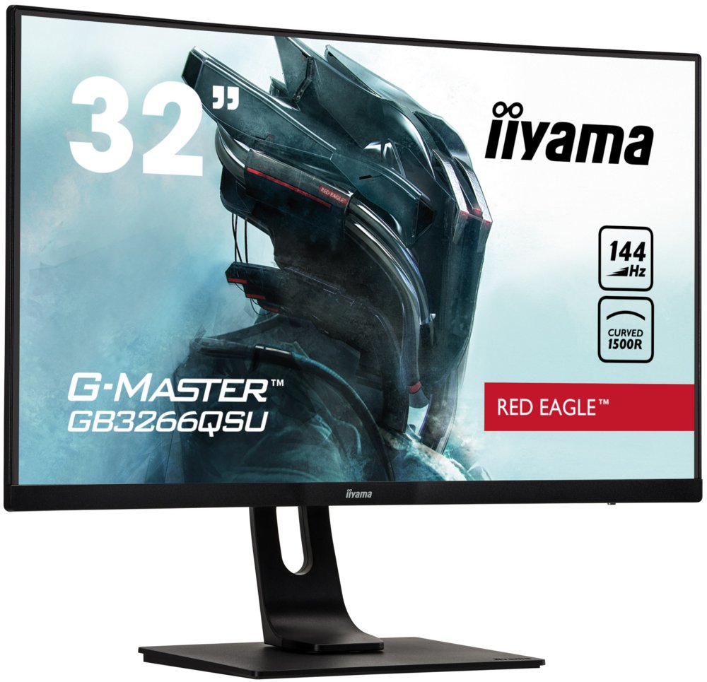 iiyama G-MASTER GB3266QSU-B1 LED display 80 cm (31.5″) 2560 x 1440 Pixels Quad HD Zwart – 1